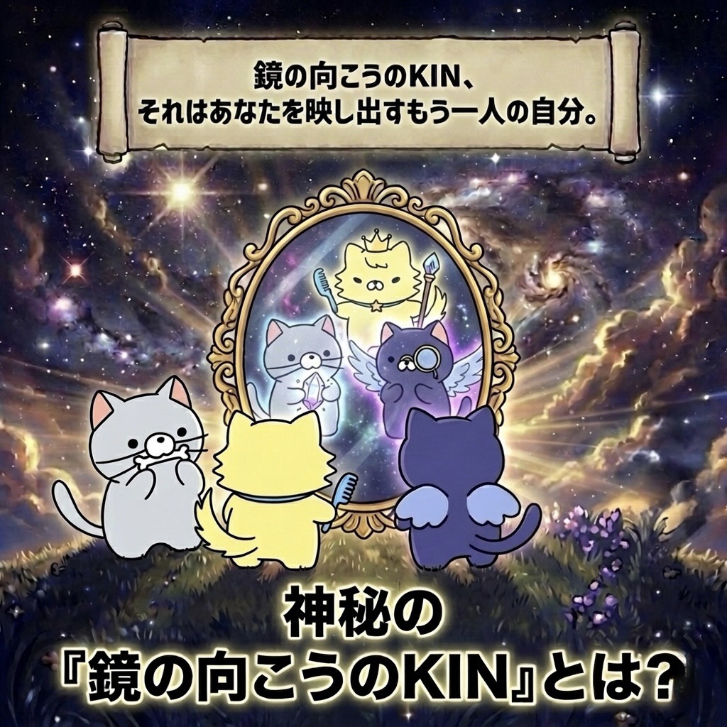 鏡の向こうKIN えほん画像 1