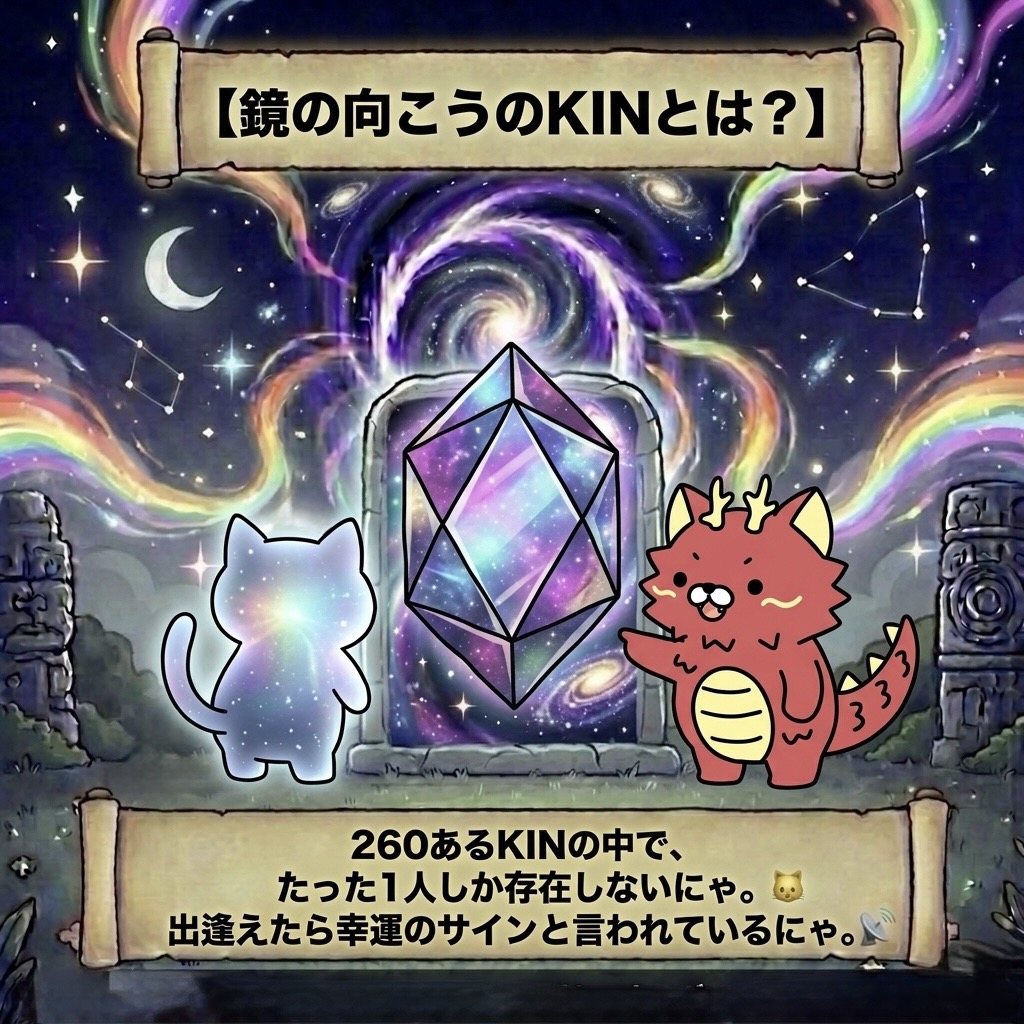 鏡の向こうKIN えほん画像 2